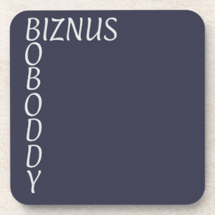 BOBODDY - Creed ist der glänzende Moment vom Büro! Getränkeuntersetzer