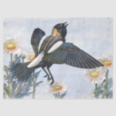 Bobolink Bird Decoupage Tissue Paper Seidenpapier (Vorderseite)