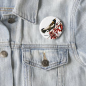 Bobolink von John James Audubon, Vogelbeobachter, Button (Beispiel)