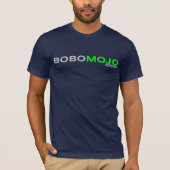 BoboMojo auf der Marine T-Shirt (Vorderseite)