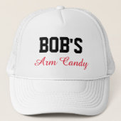 Bobs Arm Candy Hat Truckerkappe (Vorderseite)