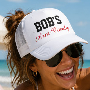 Bobs Arm Candy Lustiger Freundin Ehefrau Name Gesc Truckerkappe
