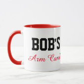 Bobs Arm Candy Rote Tasse (Links)
