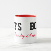Bobs Arm Candy Rote Tasse (Zentrum)