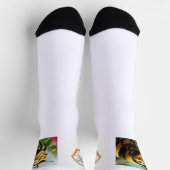 Bob's Bees Evil Smile Bee Sokken Socken (Oben)