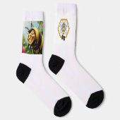 Bob's Bees Evil Smile Bee Sokken Socken (Rechts)
