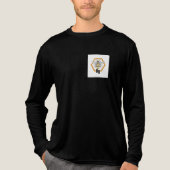 Bob's Bees Men's T-shirt Long sleeves Tri-Blend Shirt (Vorderseite)