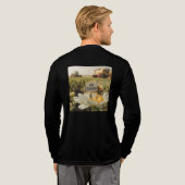 Bob's Bees Men's T-shirt Long sleeves Tri-Blend Shirt (Voller Rücken)