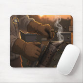 Bob's Bees Muismat The Smoker Mousepad (Mit Mouse)