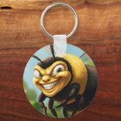 Bob's Bees Sleutelhanger Evil Smile Bee Schlüsselanhänger (Vorderseite)