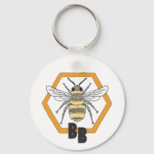 Bob's Bees Sleutelhanger Evil Smile Bee Schlüsselanhänger (Rückseite)