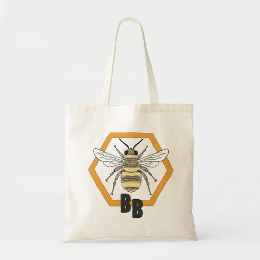 Bob's Bees Tote Bag Tragetasche (Vorne)