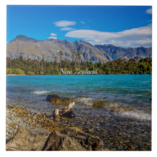 Bobs Bucht, Neuseeland Fliese (Vorderseite)