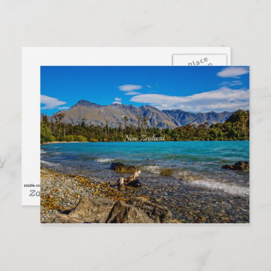 Bobs Bucht, Neuseeland Postkarte (Vorne/Hinten)