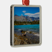 Bobs Cove, Neuseeland Ornament Aus Metall (Rechts)