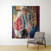 Bobs Fleisch fressende Infektion got ihm das Beste Wandteppich (Beispiel)