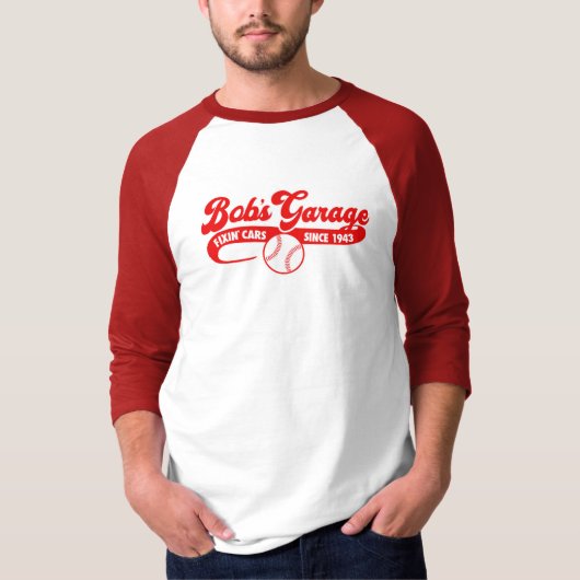 Bobs Garage Baseball team T-Shirt (Vorderseite)