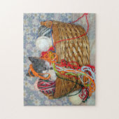 Bobs Garn - Katzenpuzzle Puzzle (Vertikal)