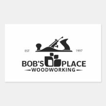 Bob's Place Logo-Aufkleber