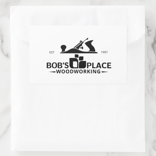 Bob's Place Logo sticker (Tasche)