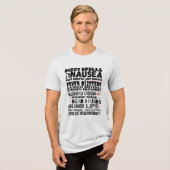 Bobs Symptome Tri-Blend Shirt (Vorderseite voll)