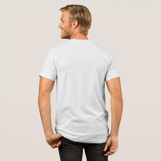 Bobs Symptome Tri-Blend Shirt (Rückseite voll)