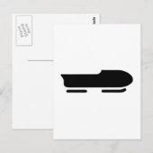 Bobscape-Logo Postkarte (Vorne/Hinten)