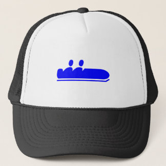 Bobsled - blau truckerkappe