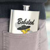 Bobsled Chick #4 Flachmann (Beispiel)