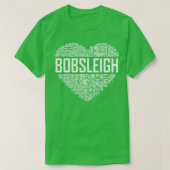 Bobsled Heart T-Shirt (Design vorne)