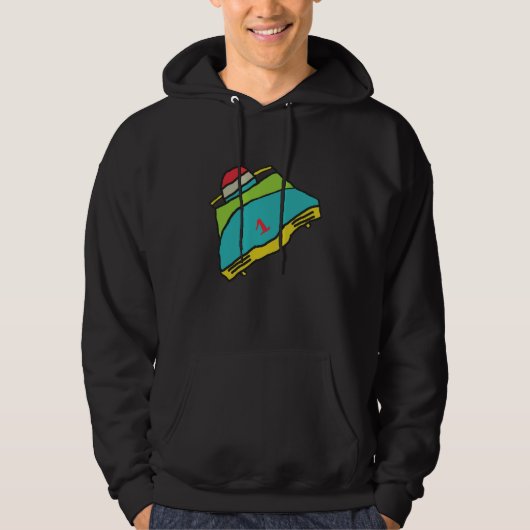 Bobsled Hoodie (Vorderseite)