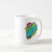 Bobsled Kaffeetasse (VorderseiteRechts)
