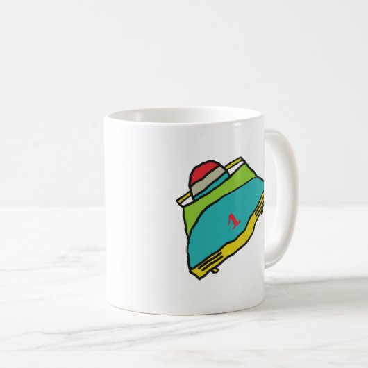 Bobsled Kaffeetasse (VorderseiteRechts)