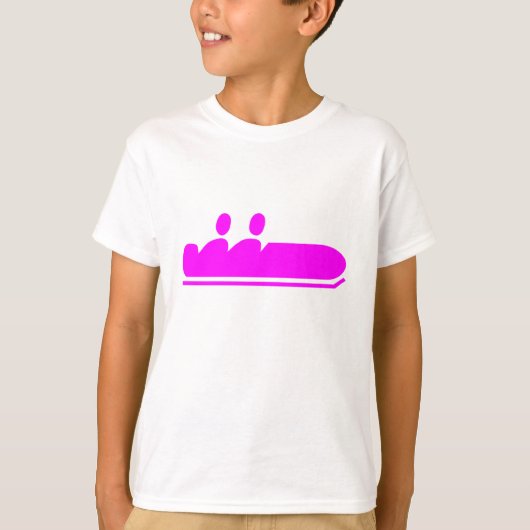 Bobsled - Magenta T-Shirt (Vorderseite)