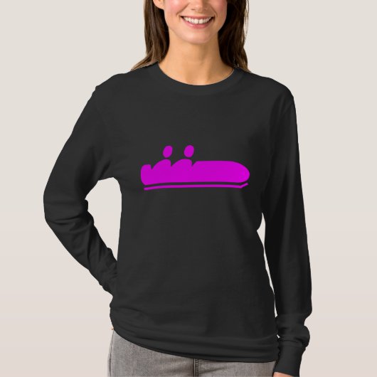 Bobsled - Magenta T-Shirt (Vorderseite)