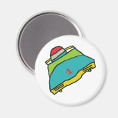 Bobsled Magnet (Vorderseite/Rückseite)