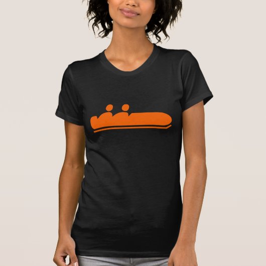 Bobsled - Orange T-Shirt (Vorderseite)