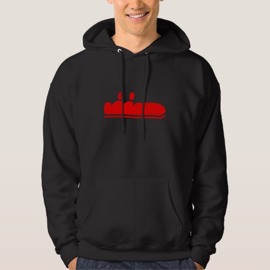 Bobsled - Red Hoodie (Vorderseite)