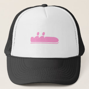 Bobsled - rosa truckerkappe