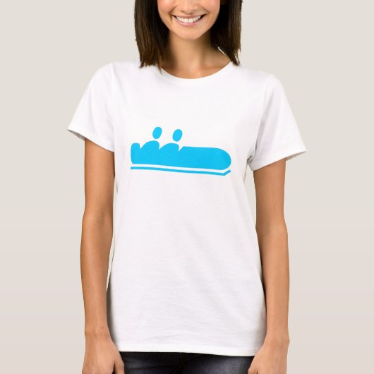 Bobsled - Sky Blue T-Shirt (Vorderseite)