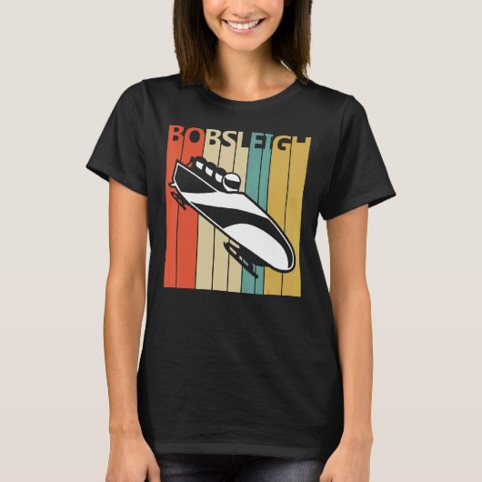 Bobsled WinterSport T-Shirt (Vorderseite)