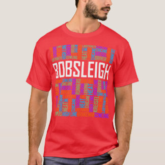 Bobsled Words T-Shirt