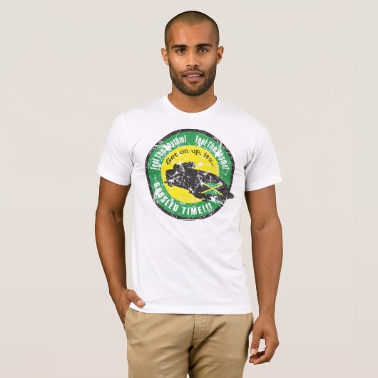 Bobsled-Zeit!!! T-Shirt (Vorne ganz)