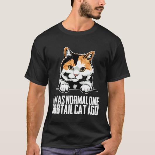Bobtail Bobtail-Katze Bobtail-Mutter 5 T-Shirt (Vorderseite)