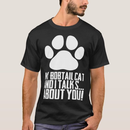 Bobtail Bobtail-Katzen Bobtail-Mutter 2 T-Shirt (Vorderseite)
