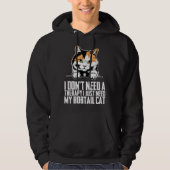 Bobtail cat Bobtail Bobtail kitten Hoodie (Vorderseite)