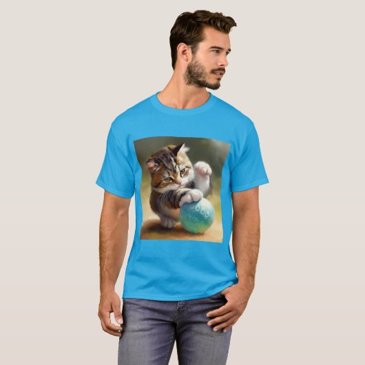 Bobtail Cat T-Shirt (Vorne ganz)
