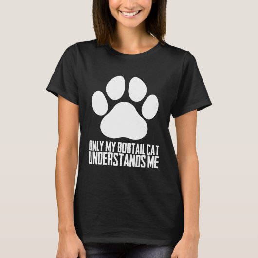Bobtail-Katze Bobtail Bobtail-Kätzchen 4 T-Shirt (Vorderseite)