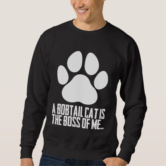 Bobtail kitten  Bobtail mom  Bobtail dad  8 Sweatshirt (Vorderseite)