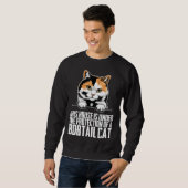 Bobtail kittens  Bobtail mom  Bobtail dad Sweatshirt (Vorne ganz)